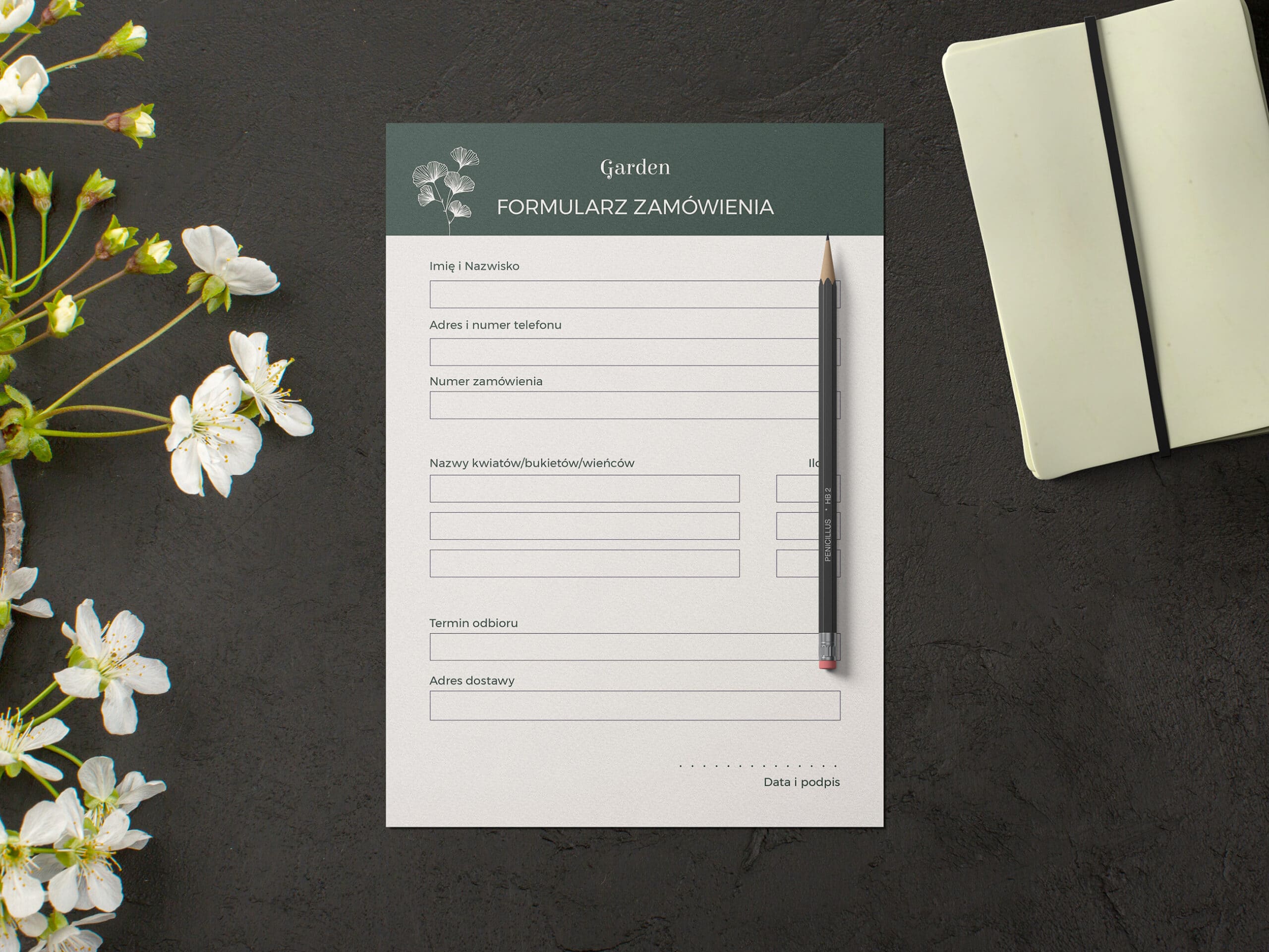 kwiaciarnia formularz